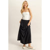 Two-Tone Tube Top Maxi Dresss