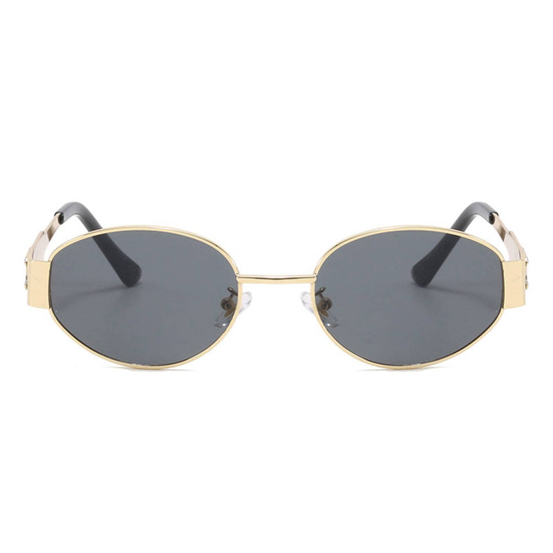 90s Vintage CC Round Sunglasses