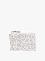 Sia Printed Cheetah-Beige Card Holder Wallet