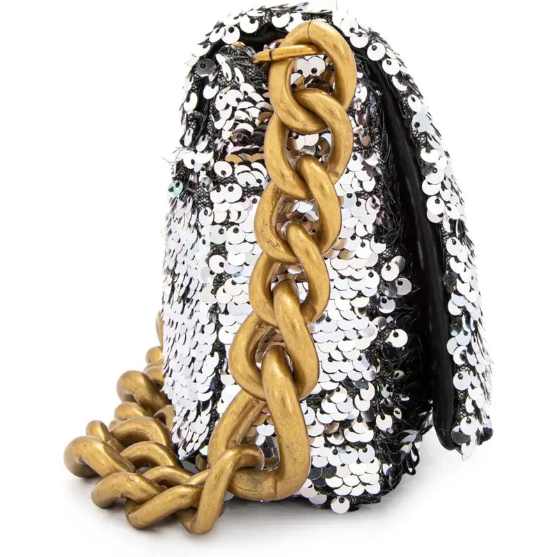 Allie Sequin Bag | Silver or Gold