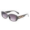 Olivia Rectangular Narrow Square Sunglasses (5 Colors)