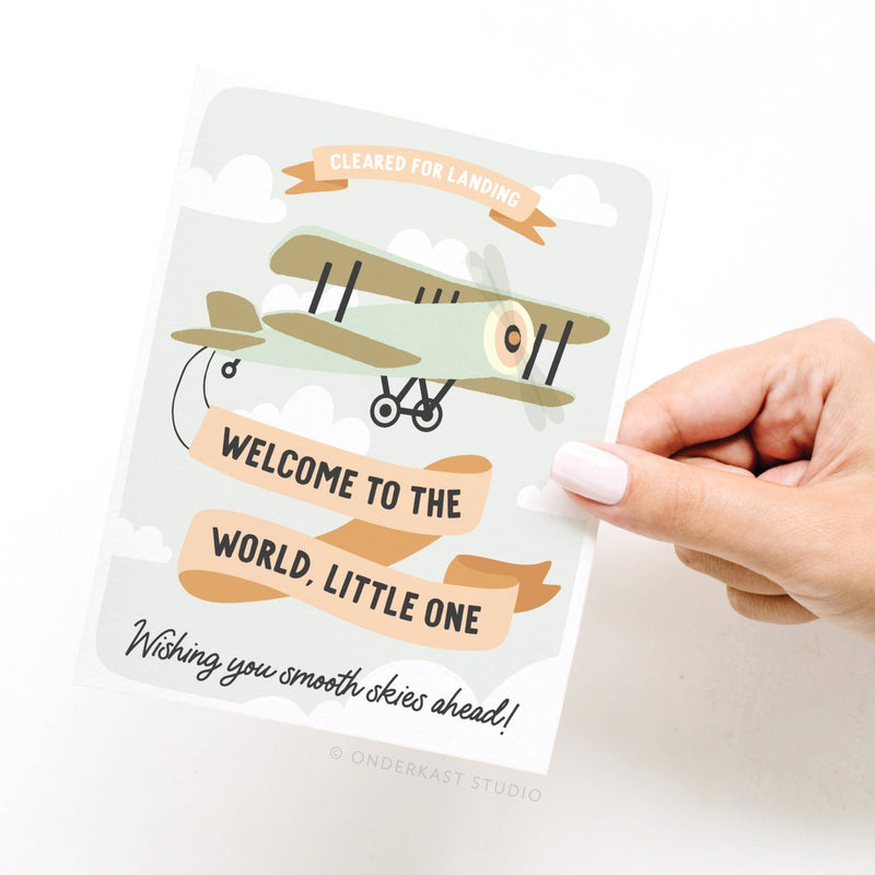 Welcome to the World, Little One! Greeting Card