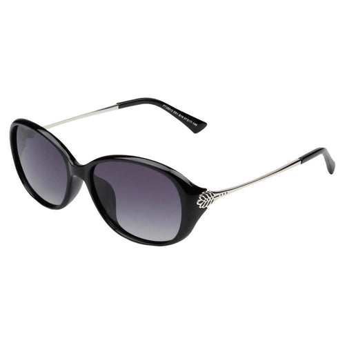 Round Chic Polarized Oval Sunglasses