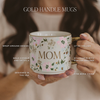 Green Delft Coffee Mug