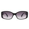 Olivia Rectangular Narrow Square Sunglasses (5 Colors)