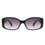 Olivia Rectangular Narrow Square Sunglasses (5 Colors)