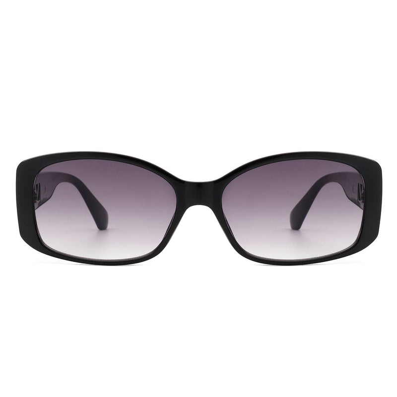 Olivia Rectangular Narrow Square Sunglasses (5 Colors)