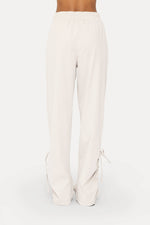 Pale Grey Wide Leg Pants