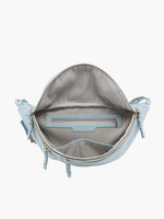 Nova Dark Olive Studded Sling Bag