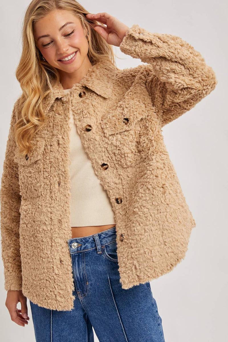 Boucle Cream Jacket