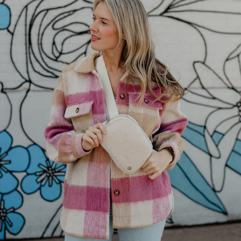 Cheryl Sherpa Belt Bags | 4 Colors