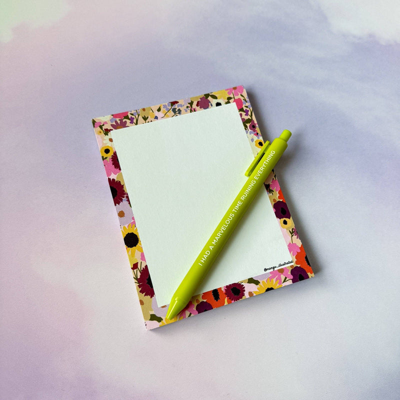 Floral Folklore Notepad