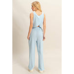 Light Blue Cotton Pants
