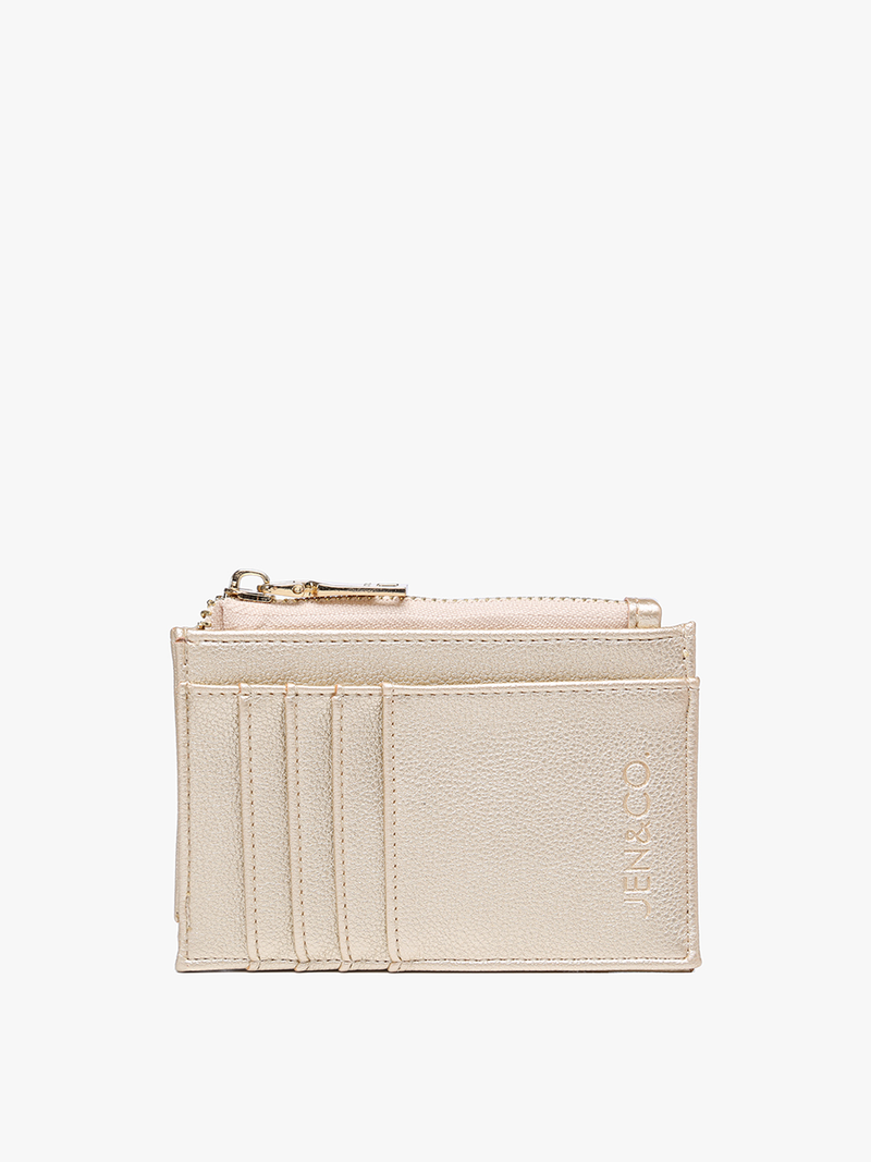 Sia Gold Card Holder Wallet
