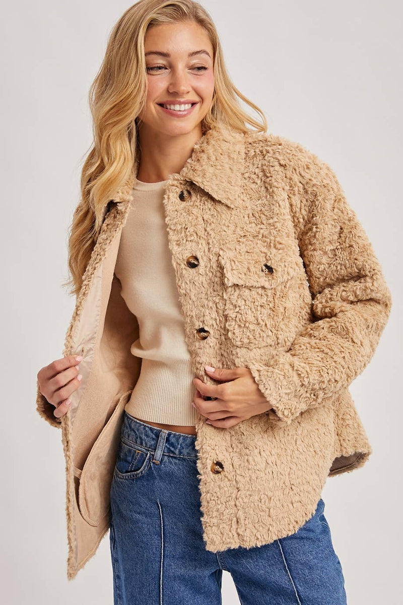 Boucle Cream Jacket
