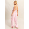 Light Pink Crop Top + Cargo Pants (SET)