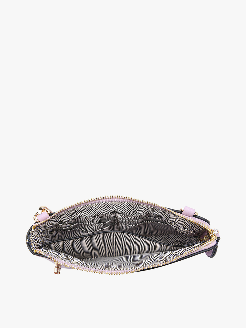 Kendall Mocha Crossbody/Wristlet w/ Twist Lock