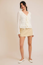 Maggie Beige Skort