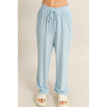 Light Blue Cotton Pants