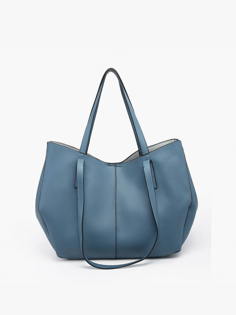 Celeste Brown Distressed Hobo Bag