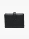 Jane Dark Olive Snap Cover Bi-Fold Wallet