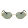 90s Vintage CC Round Sunglasses