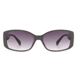 Olivia Rectangular Narrow Square Sunglasses (5 Colors)
