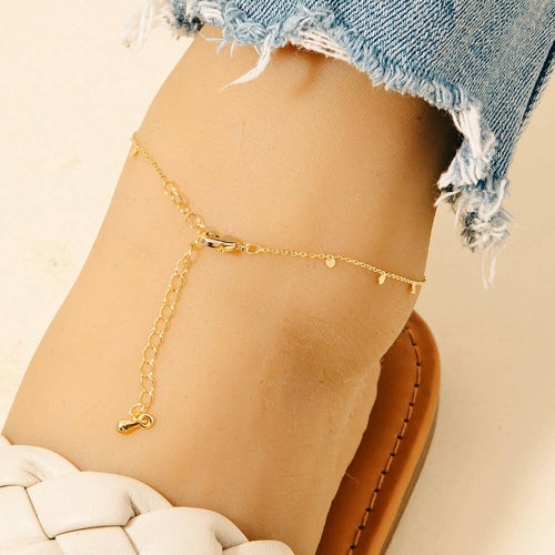 Mini Coins Station Chain Anklet