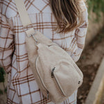 Anna Sherpa Sling Bag | 3 Colors