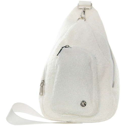 Anna Sherpa Sling Bag | 3 Colors