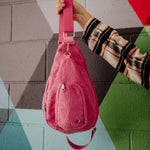 Anna Sherpa Sling Bag | 3 Colors