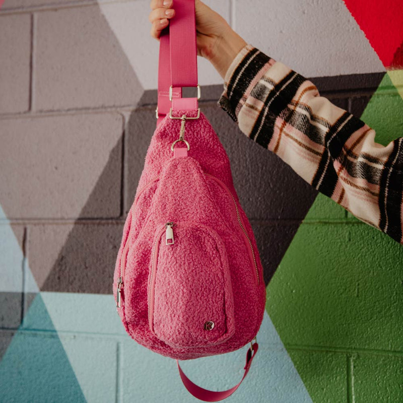Anna Sherpa Sling Bag | 3 Colors