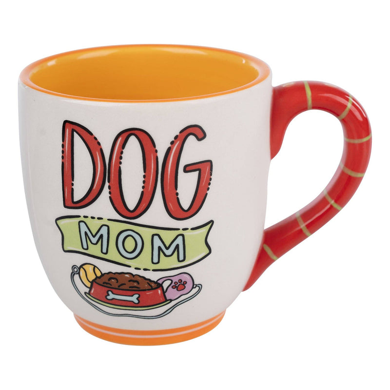 Dog Paw Mom Mug