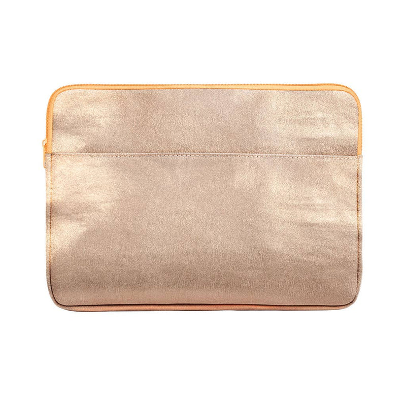 Metallic Gold Laptop Sleeves
