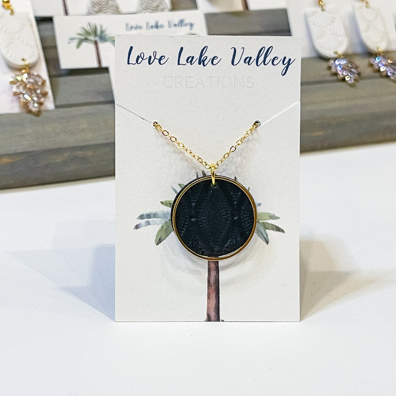 Jasmine Necklace- Black