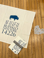 Buffalo NY Flour Sack Kitchen Towel