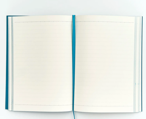 A5 Notebook - Peacock Color