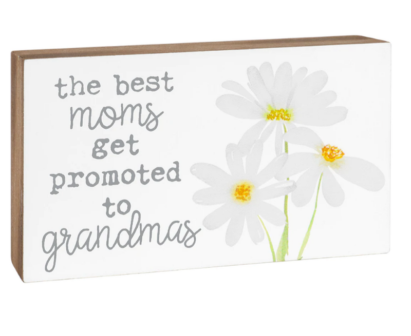 Best Moms Block Wooden Sitter