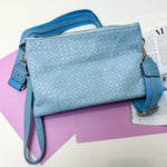 Izzy Light Blue Crossbody Bag