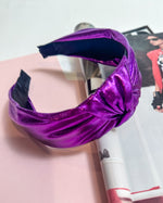Metalic Knotted Headband