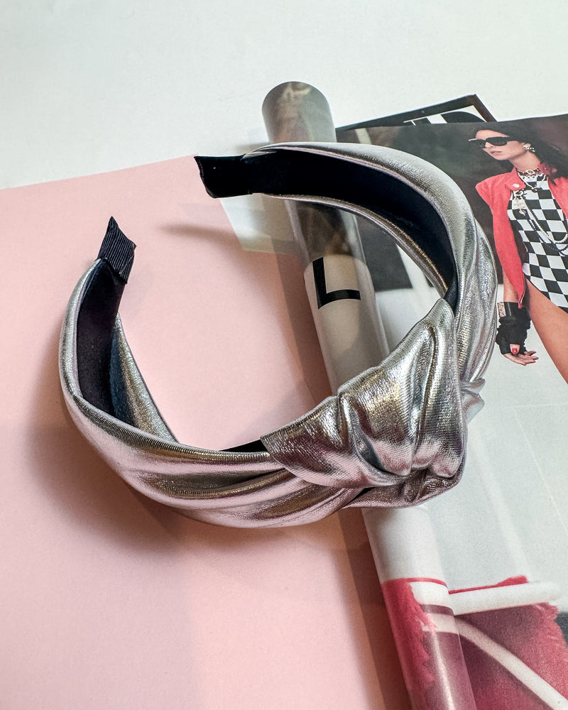 Metalic Knotted Headband