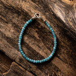 Blue Jade Natural Gemstone Bracelet