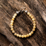 Yellow Calcite Natural Gemstone Bracelet